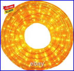 Incandescent Rope Light 120V 150Ft 1/2 13Mm Warm White Indoor/Outdoor Use