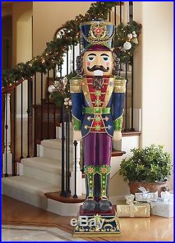 Indoor Outdoor Christmas Decoration 6 ft LED Nutcracker Holiday Statue
