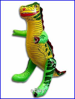 Inflatable Blow Up Dinosaur Boys Girls Toy Party Bag Christmas Stocking Filler