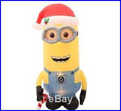 Inflatable Christmas Minion Airblown Outdoor Yard Decor Despicable Me Gemmy 8FT