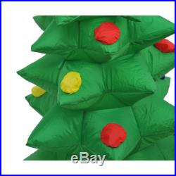 Inflatable Christmas Tree Holiday Decoration LED Light Ornament Winter Frosty