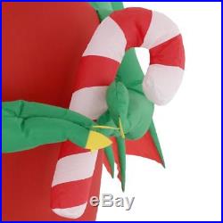 Inflatable Dragon with Santa Hat 11 Ft Tall Airblown Christmas Decor KG