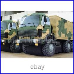 Inflatable Giant Truck Car Army Camouflage Jeep Vehicle Figure Blow Up Big Model