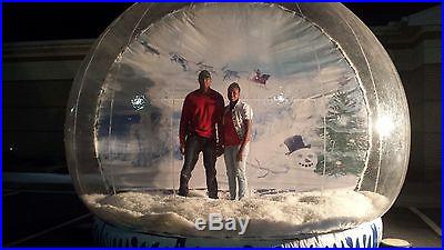 Inflatable Human Snow Globe Photo op business