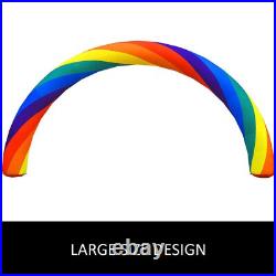 Inflatable Rainbow Arch 26 ft x 10 ft with 110W Blower for Advertising Party