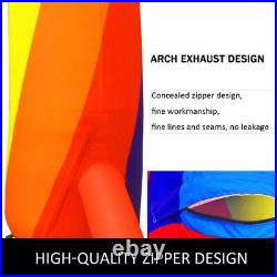 Inflatable Rainbow Arch 26 ft x 10 ft with 110W Blower for Advertising Party