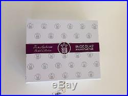 Inge Glas of Germany Bride & Groom 4 Piece Glass Ornament Box Set 1-108-15