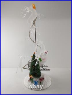 JC Penney SANTA'S SLEIGH & REINDEER Light-Up Color Change Christmas Decoration JC Penney SANTA'S SLEIGH & REINDEER Light-Up Color Change Christmas Decoration