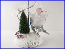 JC Penney SANTA'S SLEIGH & REINDEER Light-Up Color Change Christmas Decoration JC Penney SANTA'S SLEIGH & REINDEER Light-Up Color Change Christmas Decoration