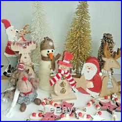 JOBLOT wholesale 50 (10x5) TRADITIONAL CHRISTMAS standing DECORATIONS resale NEW