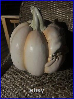 Jack O' Lantern? Halloween Outdoor/Indoor Pumpkin Head Decor Grumpy Face Jack O' Lantern? Halloween Outdoor/Indoor Pumpkin Head Decor Grumpy Face