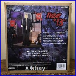 Jason Voorhees Friday the 13th 6ft Animated Life Size Halloween Gemmy PROP