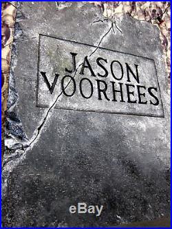 Jason Voorhees Friday the 13th Tombstone Prop Horror Judith Myers Halloween