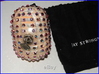 Jay Strongwater HEART Ornament with Swarovski Crystals Ltd Neiman Marcus