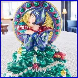 Jay Strongwater Nouveau Christmas Glass Ornament SDH20103-250