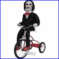 Jigsaw Animated Billy the Puppet Tricycle Trike Moves Lights Up Motion Sensor