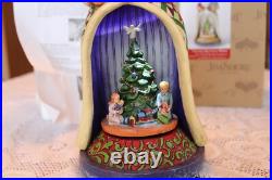 Jim Shore 2007 Heart Creek Christmas Spirit Lives Within Musical & Lighted
