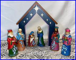 Jim Shore 7 Piece Nativity Set A Gift For All ENESCO 2013 Heartwood Creek