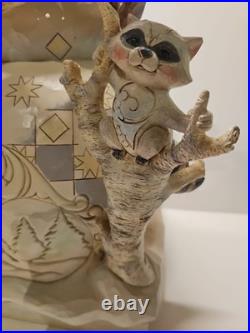 Jim Shore Winter Woodland 19 Snowman Mint condition with Box #4058733 Jim Shore Winter Woodland 19 Snowman Mint condition with Box #4058733