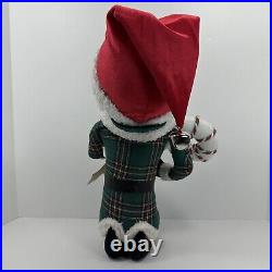 Joe Spencer Gallerie II Gathered Traditions Calvin Santa's Helper Handcrafted