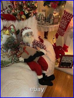 Joe Spencer Gallerie II Gathered Traditions Clifford Clause Santa NWT