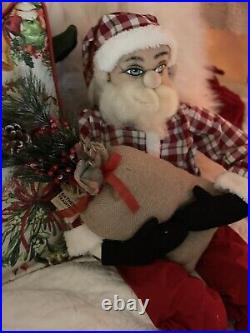 Joe Spencer Gallerie II Gathered Traditions Clifford Clause Santa NWT