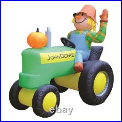 John Deere Inflatable Scarecrow Tractor LP86781