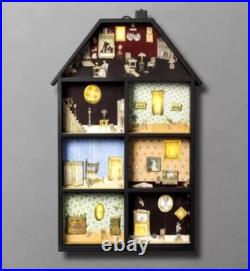 John Derian X Target 20 Haunted House Light Up Halloween Countdown Calendar NEW