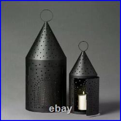 John Derian threshold Halloween black large Willow Tree Lantern Candle Holder