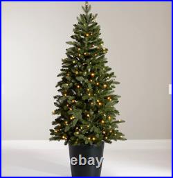 John Lewis 5.5ft pre-lit BALA potted Christmas Tree rrp £159 d