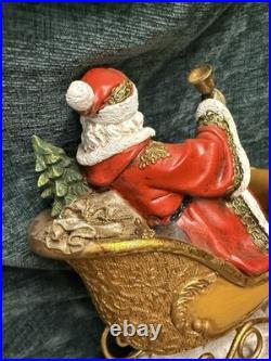 Joseph's Studio by Roman 2008 Santa & Reindeer Stocking Holders #37011