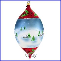 Joy To The World Father Frost Drop Tree Ornament Santa Church European