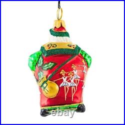 Joy To The World Glitterazzi Mini Nine Ladies Dancing Santa Tree Ornament St Joy To The World Glitterazzi Mini Nine Ladies Dancing Santa Tree Ornament St