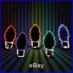Jumbo C9 Christmas Lights Holiday Outdoor LED Lighted Decoration Steel Wireframe