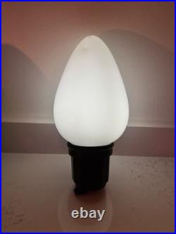 Jumbo LED Christmas Bulbs 6 Piece Set Red, White, Yellow, Green & Blue
