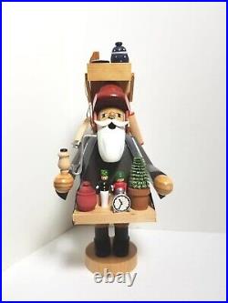 KWO Peddler Smoker German Wood Christmas Incense Burner Complete Made in Germany