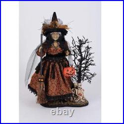 Karen Didion Haunted Trail Witch on Base Halloween Figurine 21 inch
