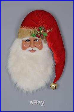 Karen Didion Originals Christmas Traditional Santa Head