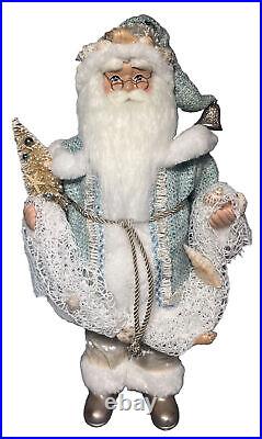 Karen Didion Originals Santa Beach Shell Figurine Christmas Tree Shell Decor New