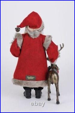 Karen Didion Originals The Reindeer Joy Santa cc18-50