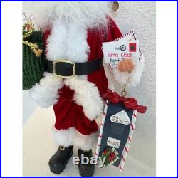 Karen Didion Originals Vintage Santa Christmas Decor Holiday