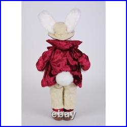 Karen Didion Royal Elegance Boy Bunny Figurine, 20 inches