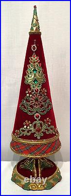 Katherine’s Collection 2019 Christmas Wishes Jeweled Tree Handcrafted 24 T