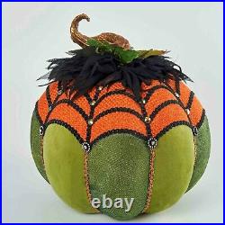 Katherine’s Collection 2021 Bewitching Bash Paper Mache Pumpkins Decor, Set of 3