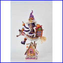 Katherine's Collection 2022 Disturbing Delights Witch Delivery Service Figurine