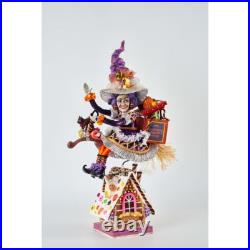 Katherine's Collection 2022 Disturbing Delights Witch Delivery Service Figurine