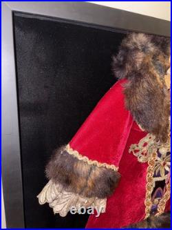 Katherine's Collection Framed Christmas Santa Costume Wall Hanging Display