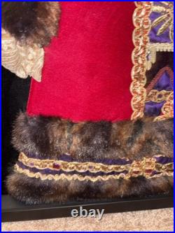 Katherine’s Collection Framed Christmas Santa Costume Wall Hanging Display