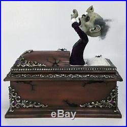 Katherine's Collection Haunted Coffin Figurine