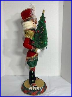 Katherine's Collection Holiday Magic Admiral Terrance Tartan green 28-428568